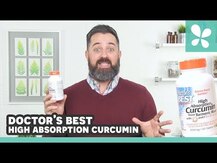 Doctor's Best, Куркумин, High Absorption Curcumin, 120 та...