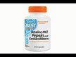 Відео огляд на Doctor's Best, Betaine HCl, Гірка настоянка з бетаина, 360 к